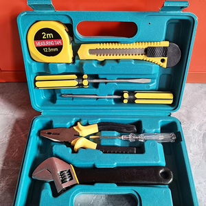 Sıcak fabrika doğrudan satış 10 el aletleri destek OEM özel 1 yıl garanti acil donanım ev tipi el aleti takım - Product Image 2