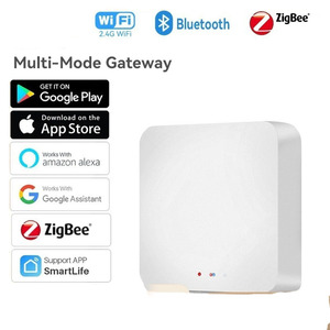 Tuya Multi Mode <span class=keywords><strong>ZigBee</strong></span> + BLE Gateway Hub sans fil Smart Home Appliances Remote Controller Bridge Support Alexa Google - Product Image 3