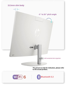 Per Computer HP All-in-One schermo da 27 pollici DDR4 16GB RAM Intel Core I5 processore SSD altoparlanti integrati-per il Business - Product Image 6