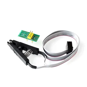 CH341 CH341B 24 <span class=keywords><strong>EEPROM</strong></span>-Flash-BIOS-USB-Programmier modul der Serie 25 SOIC8 SOP8-Testclip für <span class=keywords><strong>EEPROM</strong></span> 93CXX / 25CXX / 24CXX