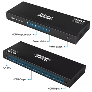 TESmart-conmutador de matriz 4K 16x1 HDMI, 1 en 16 salidas, HDCP 2,2, matriz 4K60hz con EDID HDMI, divisor de vídeo - Product Image 2