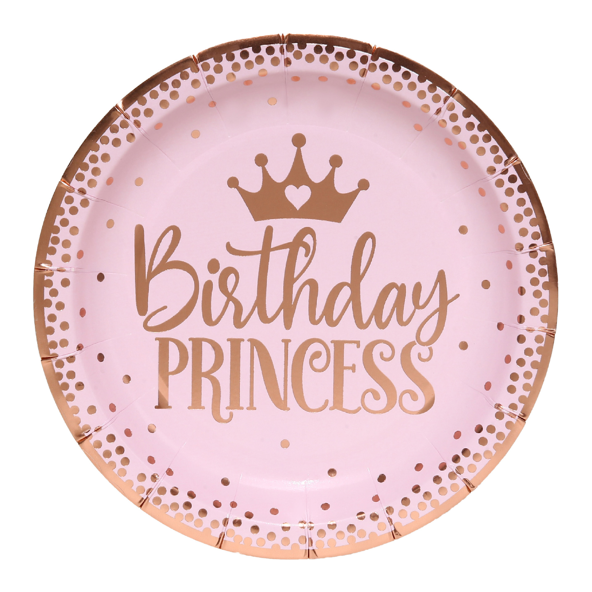 7inch tray of 8 pieces/package