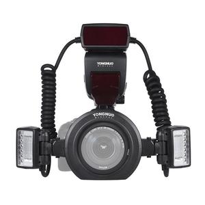 Yongnuo แฟลช E-TTL YN24EX มาโคร Speedlite 5600K พร้อมหัวแฟลช2หัวและวงแหวนอะแดปเตอร์4ตัว - Product Image 2