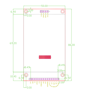 Modulo da 320x240 2.8 pollici SPI LCD TFT con/senza Touch ILI9341 TFT display a cristalli liquidi per arduino