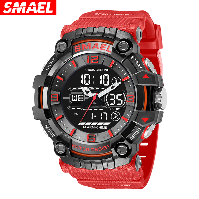 black red