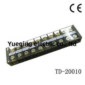 厂家直销供应TD-6010 60A10P导轨式接线端子任意组合5 10 60A10P 5位接线端子 - Product Image 5