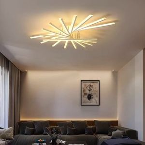 Ev tavan ışıkları: her dekor için iç mekan aydınlatması-garaj LED tavana monte ve oturma odası Vintage lineer stilleri - Product Image 4