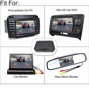 Video Parking <strong>Sensor</strong> Kit Car <strong>Reverse</strong> Backup Radar Assistance <strong>Auto</strong> Monitor Digital Display for Monitor Camera <strong>System</strong> - Product Image 6