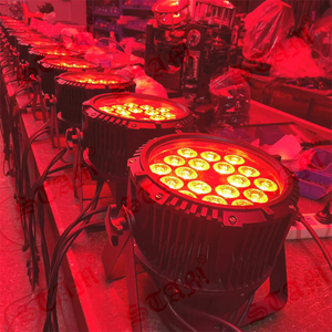 18x18W ไฟ led par 18x18w กันน้ํา led par 64 แสงเวที 18*18W RGBW LED par can light - Product Image 2