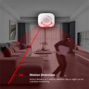 Tuya ZigBee/WiFi PIR Motion Sensor Wireless Infrared Detector <strong>Security</strong> Burglar <strong>Alarm</strong> Sensor Smart Life APP <strong>Control</strong> Compatible - Product Image 5
