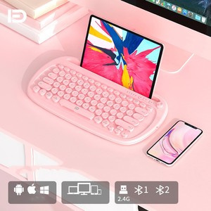 <strong>Wireless</strong> <strong>Keyboard</strong> Office Dot Silent Silent <strong>Keyboard</strong> for Mobile Phone Tablet Laptop Desktop Computer - Product Image 4
