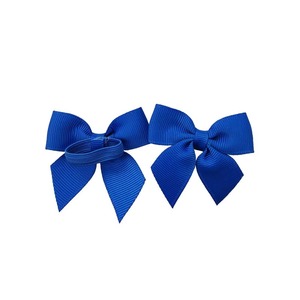 Lazo de cinta plana de satén preatado personalizable con lazo elástico para envolver regalos y decoraciones - Product Image 4