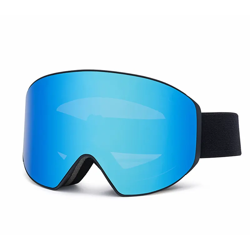 Nouvelles lunettes de ski magnétiques surdimensionnées à la mode Lunettes de ski pour femmes et hommes