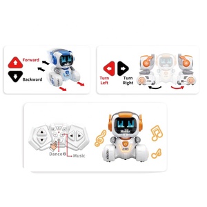 Giocattolo Robot educativo avanti, indietro, gira a sinistra e, a destra, programmazione, dimostrazione automatica, pattuglia, danza, canzone, volume - Product Image 5