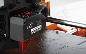 Sensore di triangolazione MLD25-200NV 120-280mm gamma NPN/analogico/uscita RS-485 200um ripetibilità 655nm Laser rosso riflessione diffusa - Product Image 4