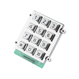 Teclado numérico de 12 teclas, teclado intercomunicador, teclado de sistema de control de acceso - Product Image 5