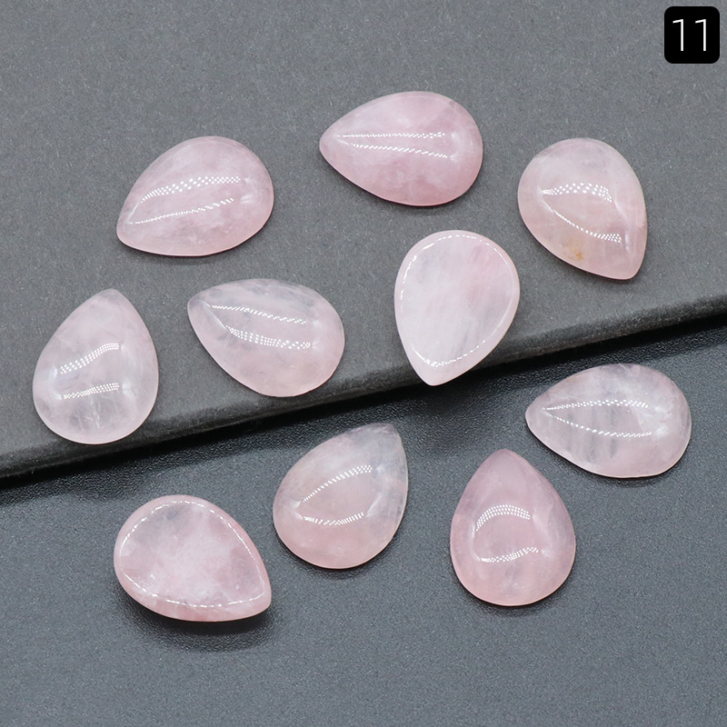 15x20mm pink crystal-single