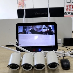 8CH CCTV Video hệ thống giám sát với 1080P WIFI <span class=keywords><strong>NVR</strong></span> và 12.5 inch <span class=keywords><strong>LCD</strong></span> <span class=keywords><strong>Monitor</strong></span> cắm chơi không dây <span class=keywords><strong>Kit</strong></span> hệ thống giám sát - Product Image 5