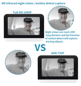 הנמכר ביותר טויה חכמה 1080P IP וידאו אינטרקום מערכת סיסמא מצלמת פעמון דלת עם WiFi ותכונות זיהוי תנועה - Product Image 5