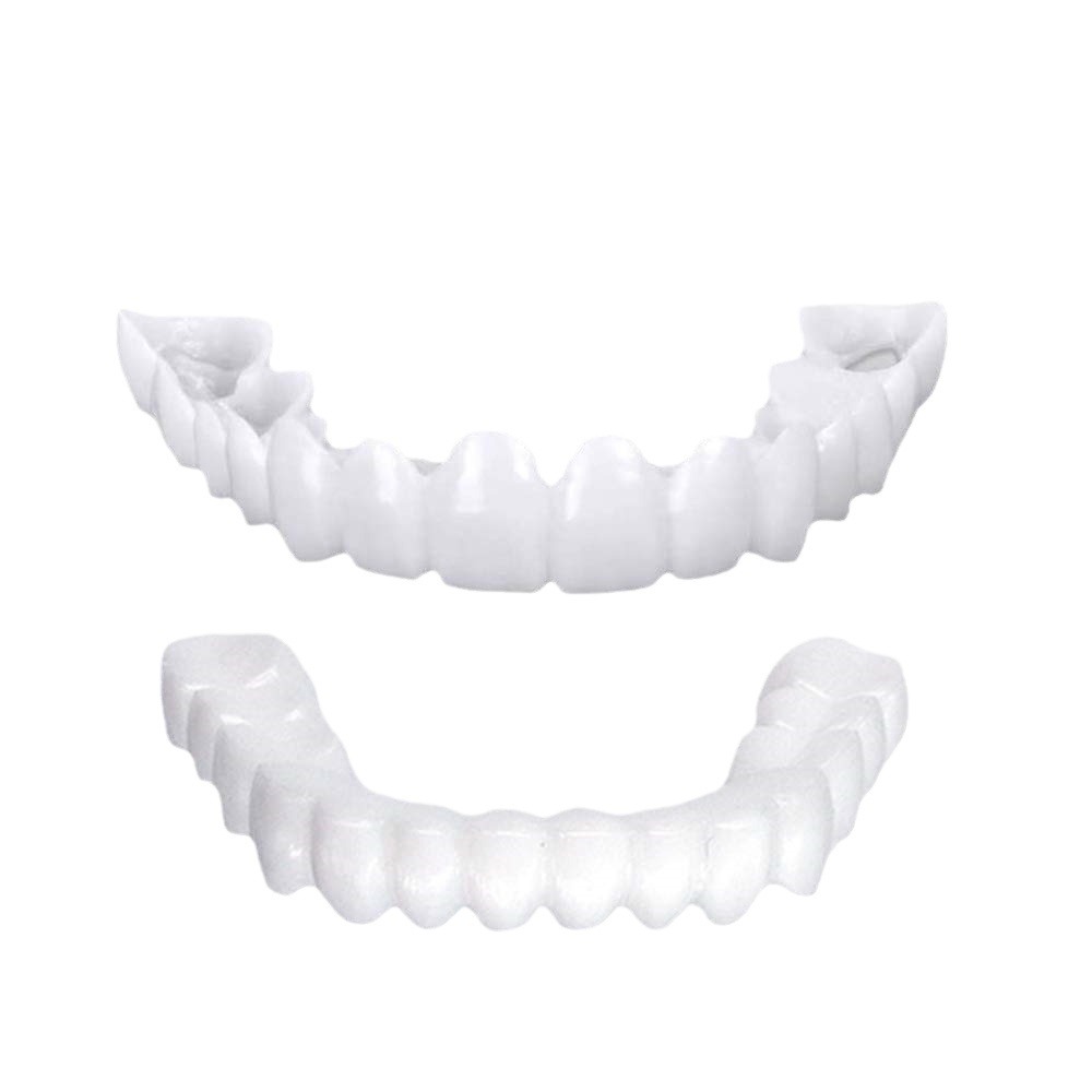 Dents supérieures + inférieures dans un emballage en sac OPP