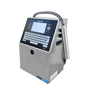 Stampante tij automatica continua online/stampante a getto d'inchiostro data e codifica batch macchina di codifica a getto d'inchiostro