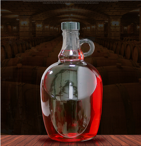 ขวดเหล้าแก้วขนาดใหญ่5L แคลิฟอร์เนียสำหรับเก็บไวน์2L 1L ชงเย็น3L - Product Image 5