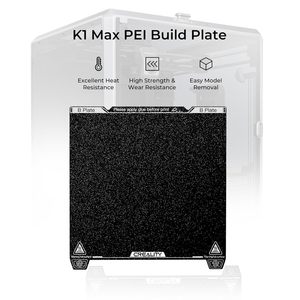 Creality <strong>K1</strong> Max Build Plate <strong>Kit</strong> 315 * 310mm 3d Printer Platform With Frosted Pei Surface and Without Soft Magnetic Sticker - Product Image 2