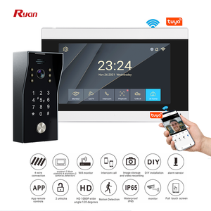 Fábrica de alto nivel, la mejor calidad, Wifi inteligente, videoportero, 1080P, intercomunicador de entrada de puerta, sistema de seguridad, tarjeta SD, registro, aplicación TUYA - Product Image 2