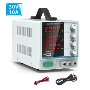 龙威PS3010DF 30V 10A实验室DC电源，带电池充电和电话维修功能开关电源 - Product Image 1