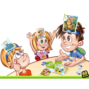 Popular Kids Adult Multi Player guess What <strong>I</strong> Am Party Family Board <strong>Game</strong> with Hourglass - Product Image 3