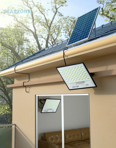 热卖反射器2025户外发光二极管太阳能灯IP65防水50W 100W 300W 400W 500W太阳能泛光灯 - Product Image 6