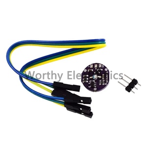 Monitoraggio della frequenza cardiaca del polso 3.3-5V sensore di frequenza cardiaca modulo sensore di impulsi HW-827 filo dupont