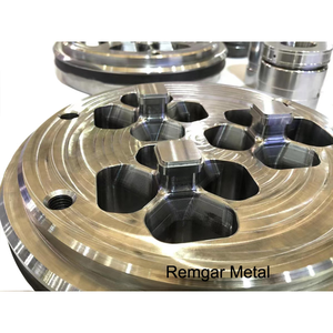 Factory Custom H13 Steel Multi-void <strong>Solid</strong> Hollow Extruded <strong>Mould</strong> Bolster matrix Aluminum Extrusion Die - Product Image 1
