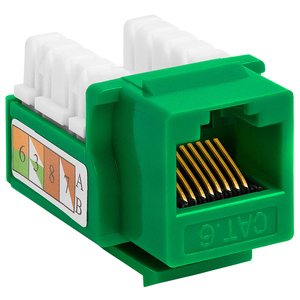 Cat5e CAT6 CAT6A cat7 <strong>Network</strong> Module RJ45 Connector <strong>Computer</strong> Outlet Cable Adapter Female Keystone Jack - Product Image 4