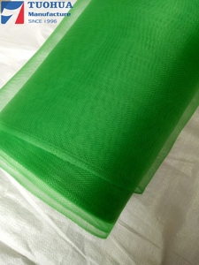 Schermo di zanzariera in plastica con zanzariera di colore verde giallo blu a 16 mesh