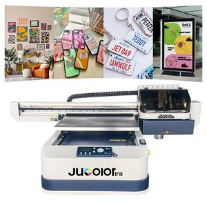 Jucolor 6090 <span class=keywords><strong>6</strong></span>/10 renkli mürekkep püskürtmeli yazıcı UV BASKI MAKİNESİ A1 masaüstü UV yazıcı
