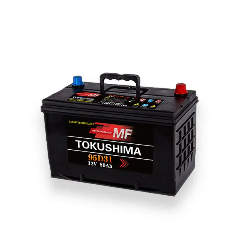 12 v 100 amp 90 ah 95 ah koreanische marken kalzium-agm-batterien pro wartungsfreie auto-autobatterie