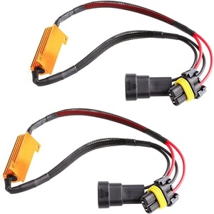 H11 H8 Dây Khai Thác <span class=keywords><strong>Kit</strong></span> 50W 6ohm <span class=keywords><strong>LED</strong></span> Tải Điện trở Sửa Chữa Hyper Nhấp Nháy Nhấp Nháy Canbus Cảnh Báo Lỗi Hủy Bỏ - Product Image 5