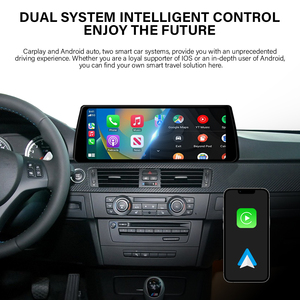 CCC E92 12.3 inç Android araba ekran navigasyon ve GPS 2K WIFI - 4G Carplay Android oto araç Dvd oynatıcı oyuncu BMW araba için 2004-2007 - Product Image 5