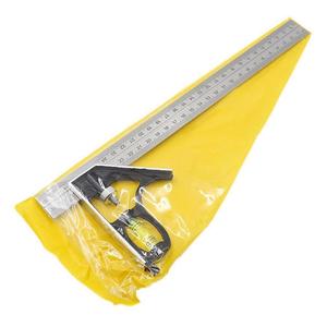 300mm Adjustable <strong>Ruler</strong> Stainless Steel Multi-function Angle <strong>Ruler</strong> Woodworking Tool Woodworking <strong>Ruler</strong> - Product Image 6