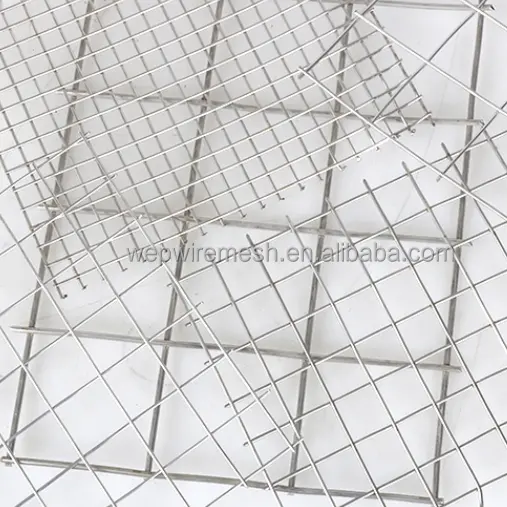 Pezzi di rotoli di rete metallica saldata in filo di ferro zincato per gabbie per animali