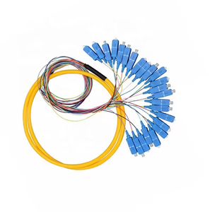 Lenew FTTH Simplex sợi vá dây Pigtail SC/UPC 0.9mm SM SX 9/125 lzsh 1m sợi quang Bím Tóc - Product Image 4
