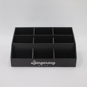 Caja de exhibición de cartón con divisor Estante de exhibición de papel personalizado Unidad de estante Mostrador Soporte de exhibición de papel - Product Image 2