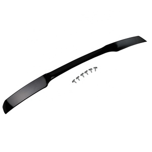 Siyah ZR1 tarzı arka bagaj kanat Spoiler 06-13 Corvette C6 ABS plastik boyalı - Product Image 3
