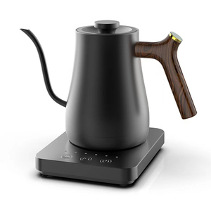 0.8 L Custom Stainless Steel Electric <strong>Variable</strong> STOCK <strong>Temperature</strong> Setting Gooseneck Kettle Pour Over Coffee Kettle - Product Image 5