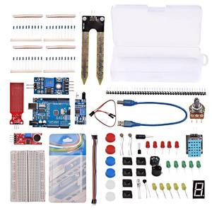 Das 400-Loch-Breadboard-Kit ist das grundlegende Toolkit für Anfänger des UNOs-Komponenten pakets mit einer Verpackungs box - Product Image 4