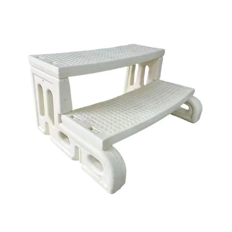 White plastic ladder