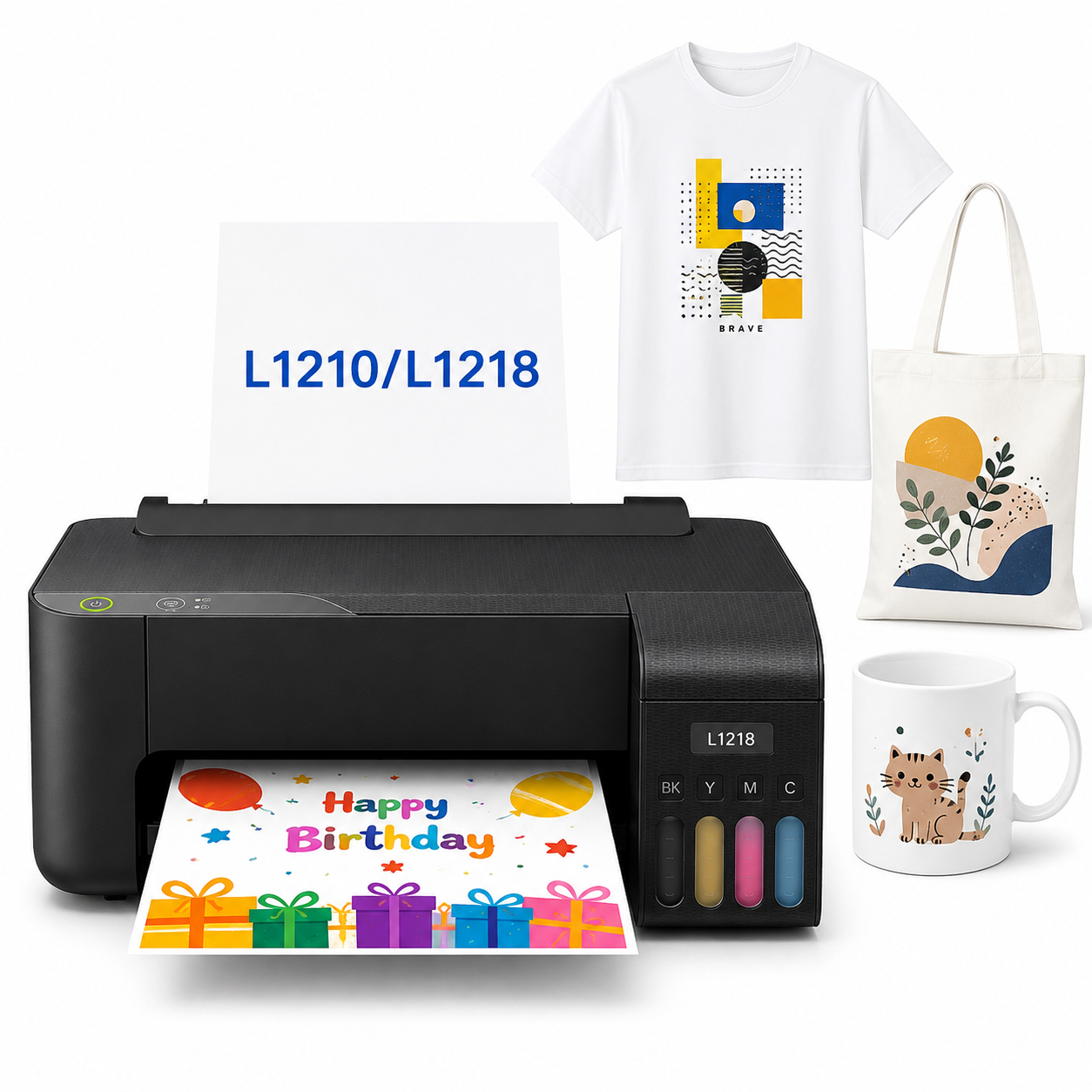 Negro L1218 sin tinta