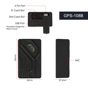 TK108B車のGPSトラッカー200日間のスタンバイカットオイルリアルタイムトラックバイタイムトラッキングSOS無料インストール車用GPS