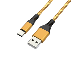 6Ft Usb kablosu hızlı şarj cihazı ve bağlantı noktası Ype C kablo 3M 2 paketi hızlı şarj 3A Usb A usb 2.0 kablo 90 - Product Image 6